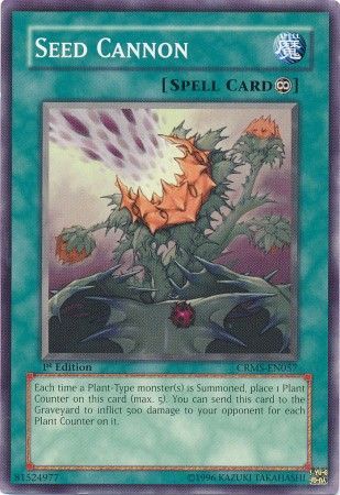 Seed Cannon - CRMS-EN057 - Common 1st Edition