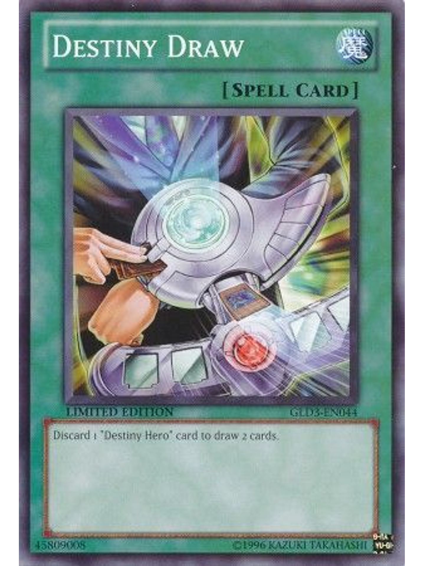 Destiny Draw - GLD3-EN044 - Common 1