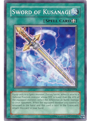 Sword of Kusanagi - TDGS-EN054 - Common Unlimited