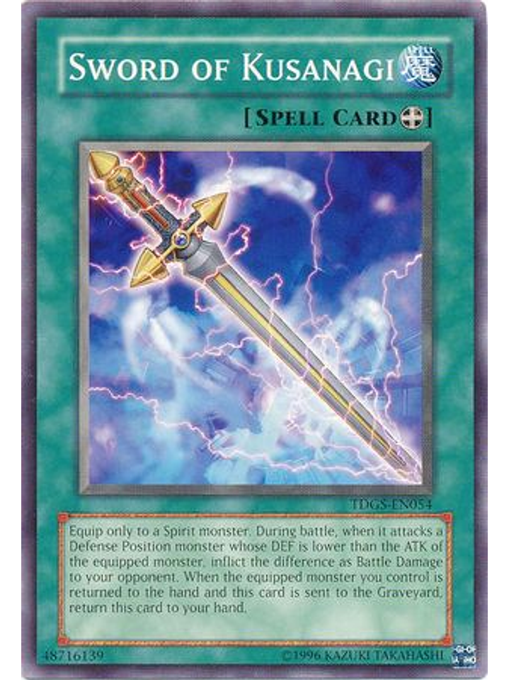 Sword of Kusanagi - TDGS-EN054 - Common Unlimited 1