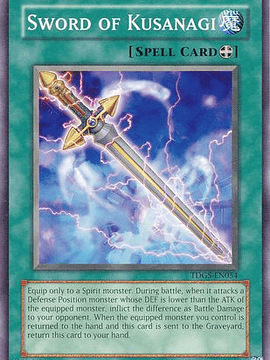 Sword of Kusanagi - TDGS-EN054 - Common Unlimited