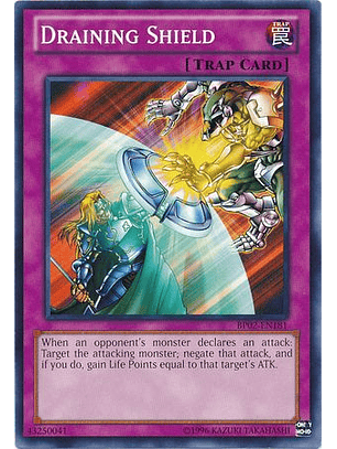 Draining Shield - BP02-EN181 - Common Unlimited