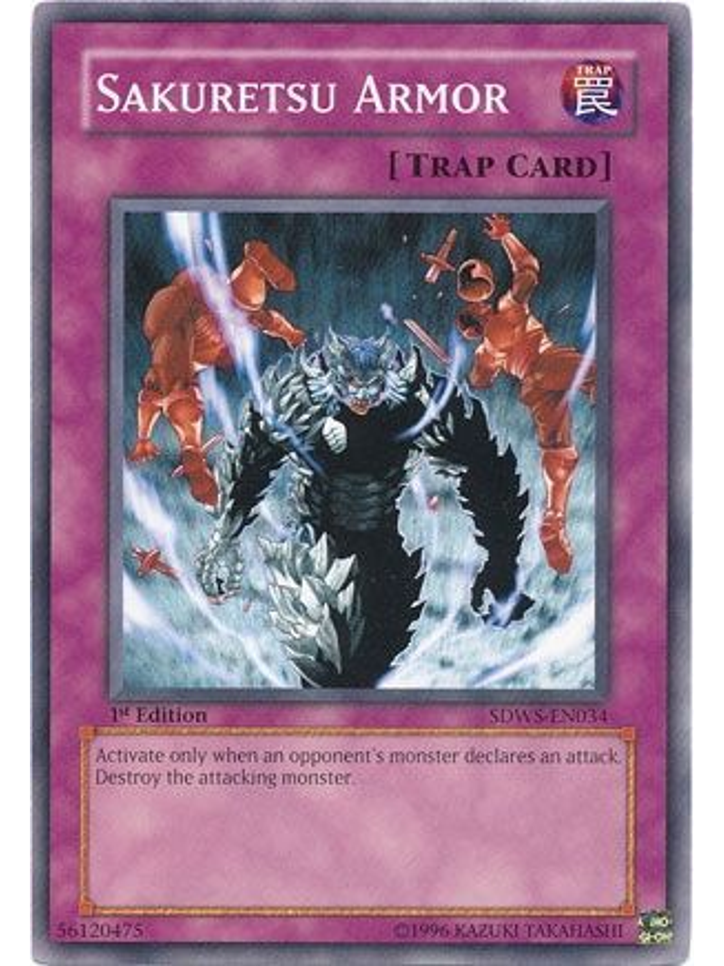 Sakuretsu Armor - SDWS-EN034 - Common 1st Edition 1