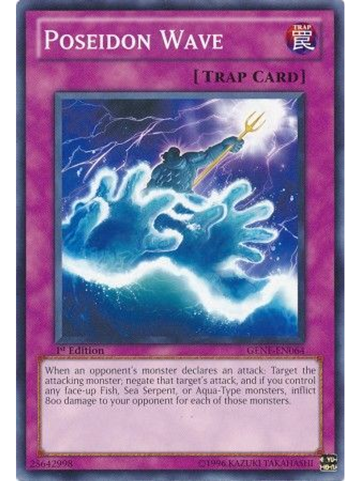 Poseidon Wave - GENF-EN064 - Common 1st Edition 1