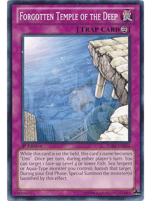 Forgotten Temple of the Deep - SDRE-EN034 - Common 1st Edition