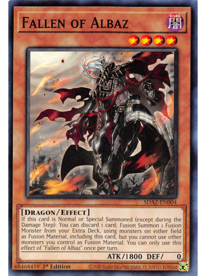 Fallen of Albaz - SDAZ-EN004 - Common 1st Edition 1