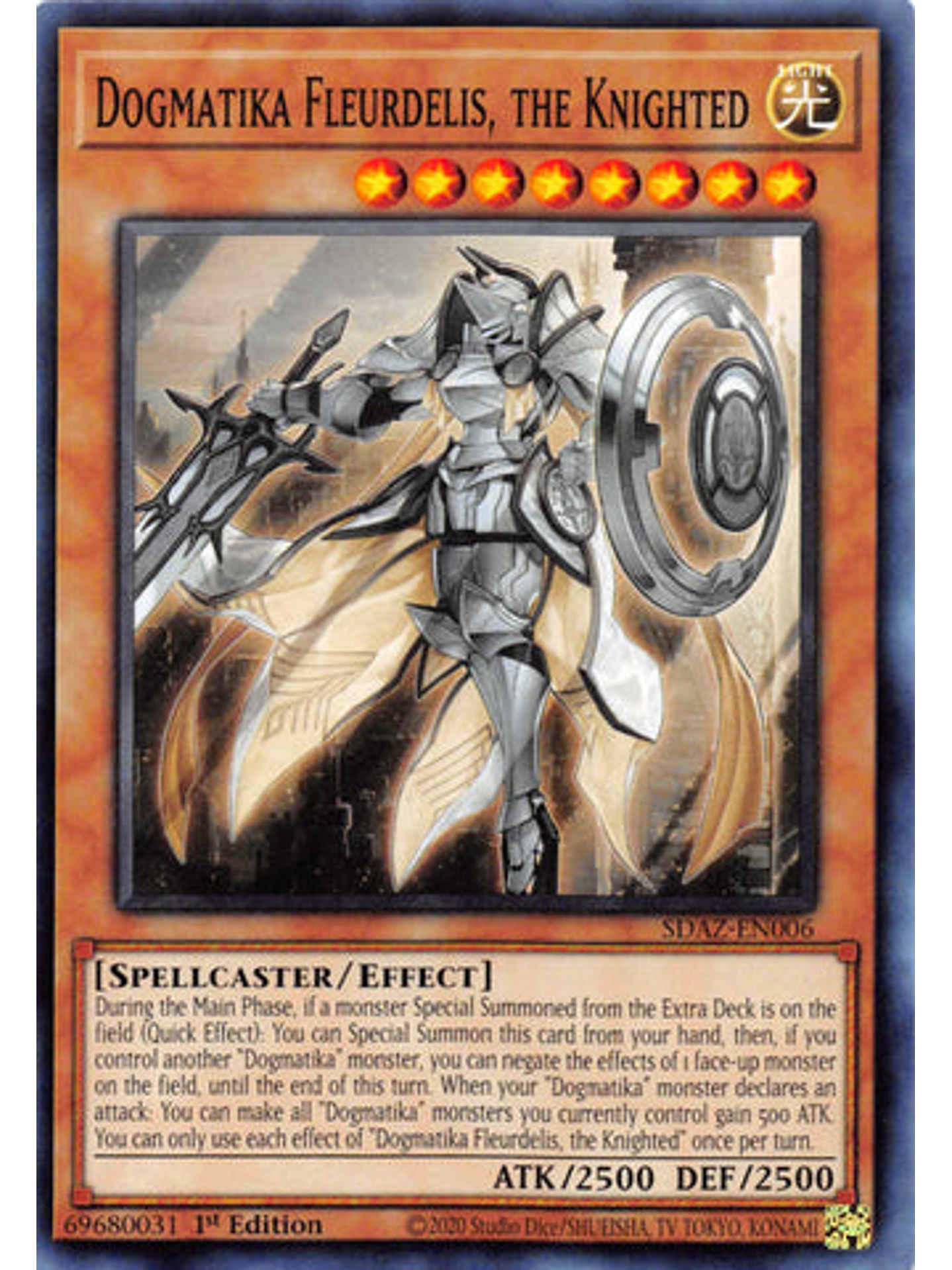 Dogmatika Fleurdelis, the Knighted - SDAZ-EN006 - Common 1st Edition 1