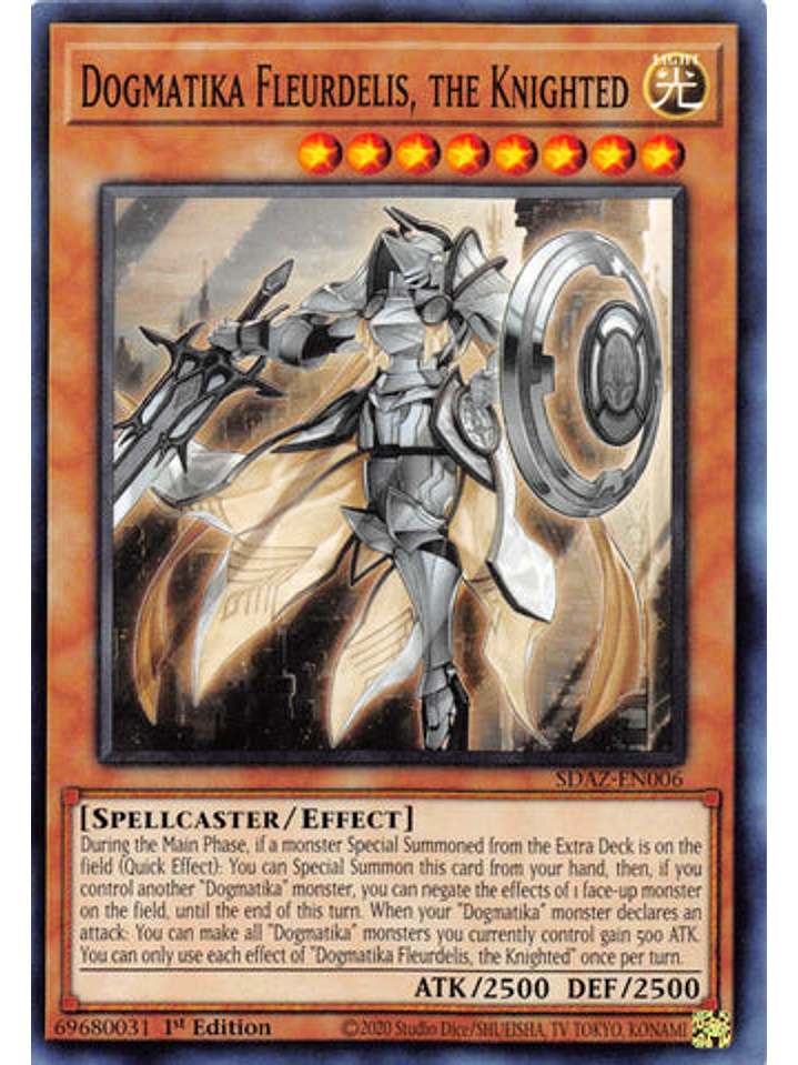 Dogmatika Fleurdelis, the Knighted - SDAZ-EN006 - Common 1st Edition 1