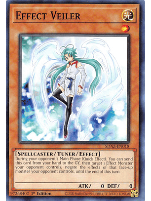 Effect Veiler - SDAZ-EN018 - Common 1st Edition