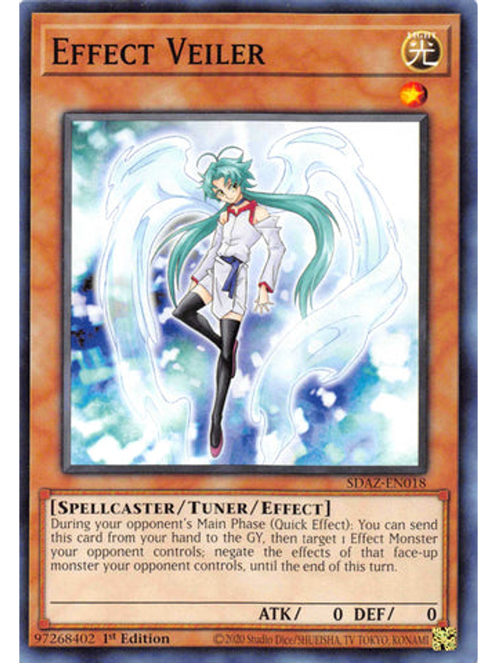Effect Veiler - SDAZ-EN018 - Common 1st Edition 1