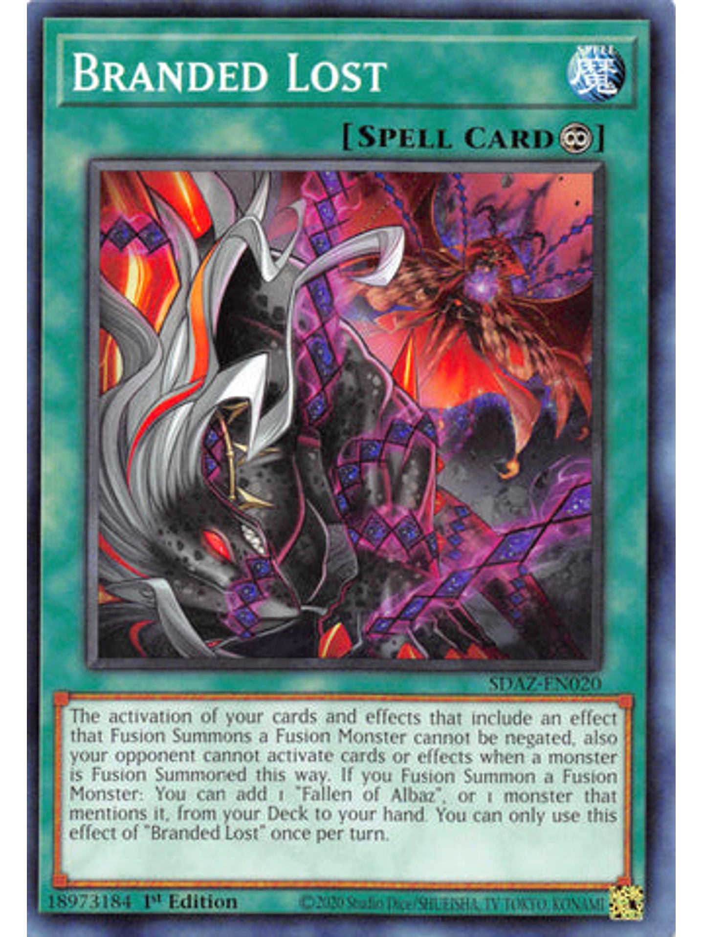 Branded Lost - SDAZ-EN020 - Common 1st Edition 1