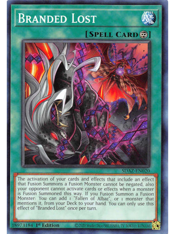 Branded Lost - SDAZ-EN020 - Common 1st Edition 1