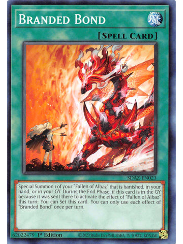 Branded Bond - SDAZ-EN023 - Common 1st Edition 1