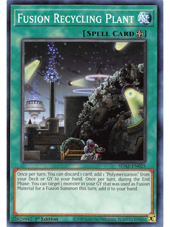 Fusion Recycling Plant - SDAZ-EN025 - Common 1st Edition 1