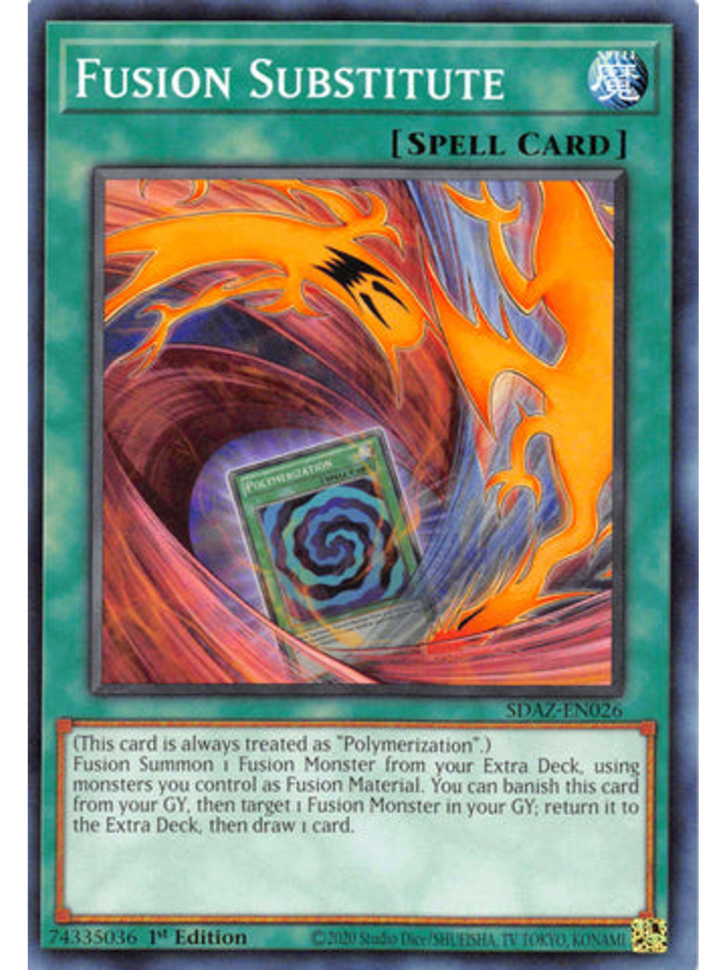 Fusion Substitute - SDAZ-EN026 - Common 1st Edition 1