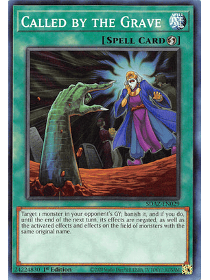 Called by the Grave - SDAZ-EN029 - Common 1st Edition