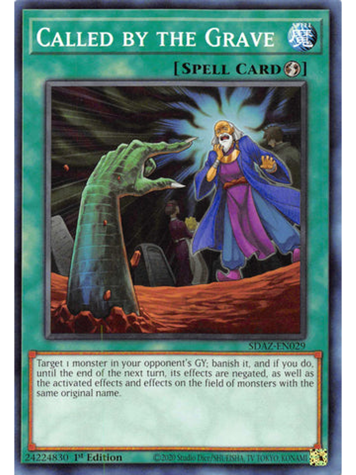 Called by the Grave - SDAZ-EN029 - Common 1st Edition 1