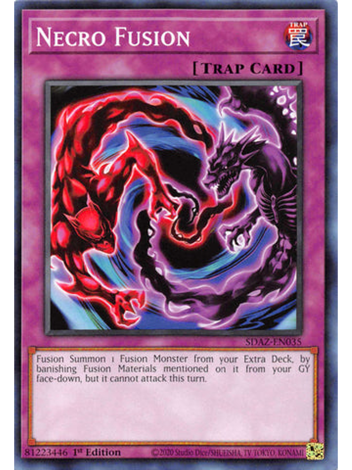 Necro Fusion - SDAZ-EN035 - Common 1st Edition 1