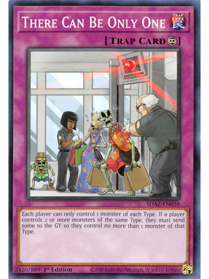 There Can Be Only One - SDAZ-EN038 - Common 1st Edition 1