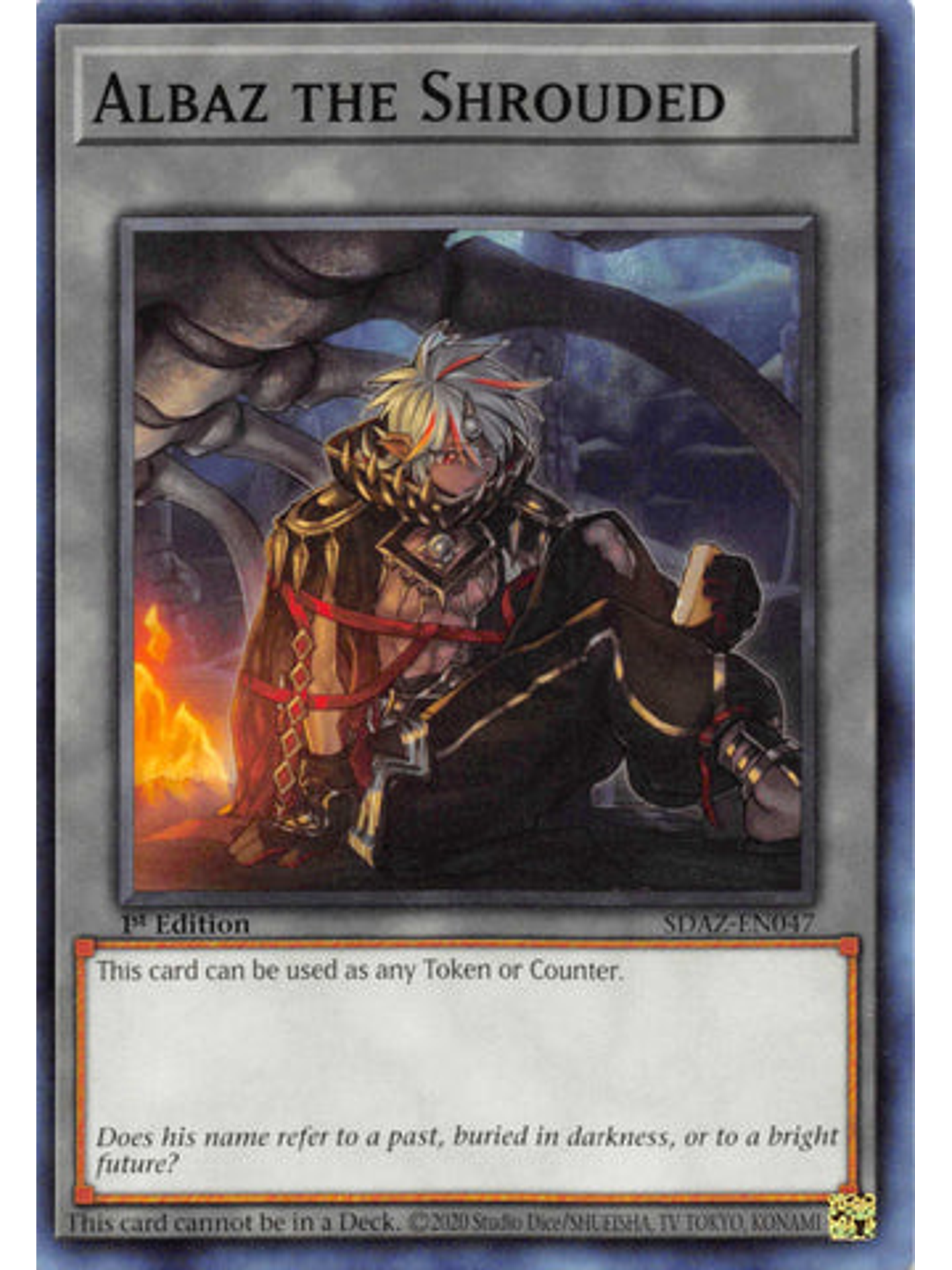 Albaz the Shrouded - SDAZ-EN047 - Common 1st Edition 1