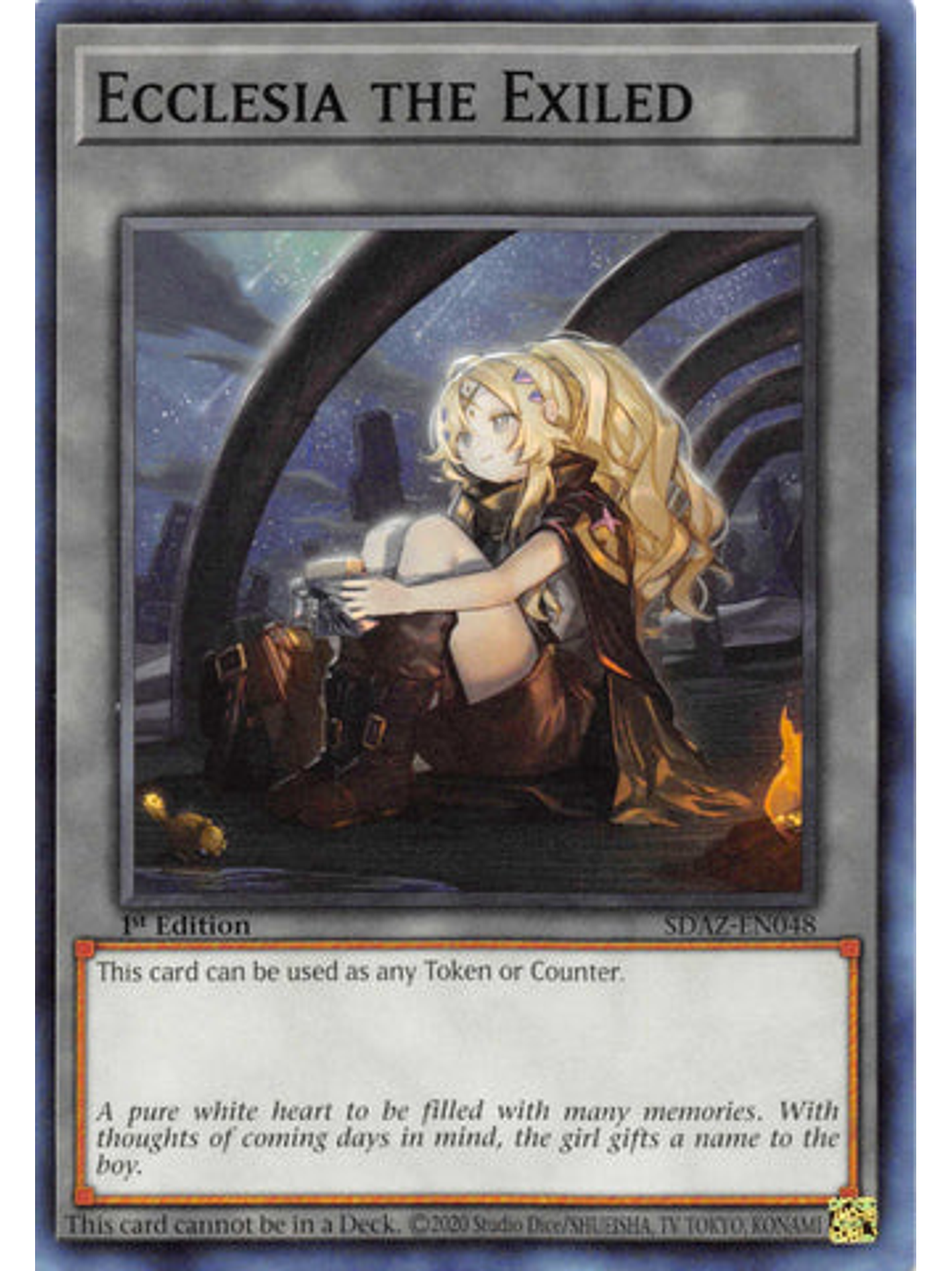 Ecclesia the Exiled - SDAZ-EN048 - Common 1st Edition 1