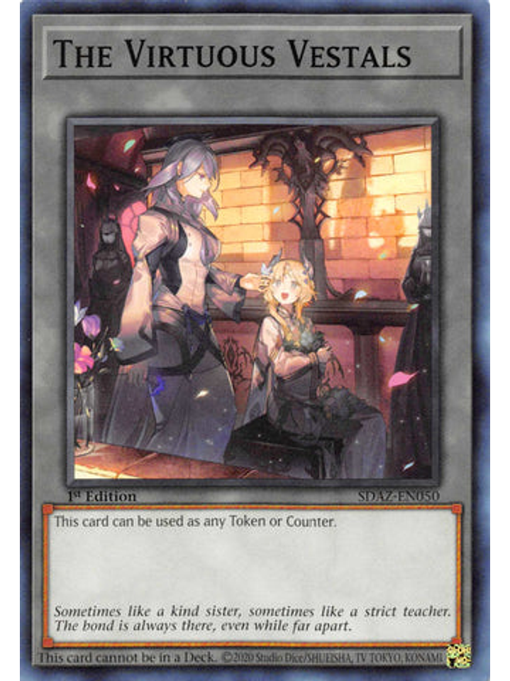 The Virtuous Vestals - SDAZ-EN050 - Common 1st Edition 1