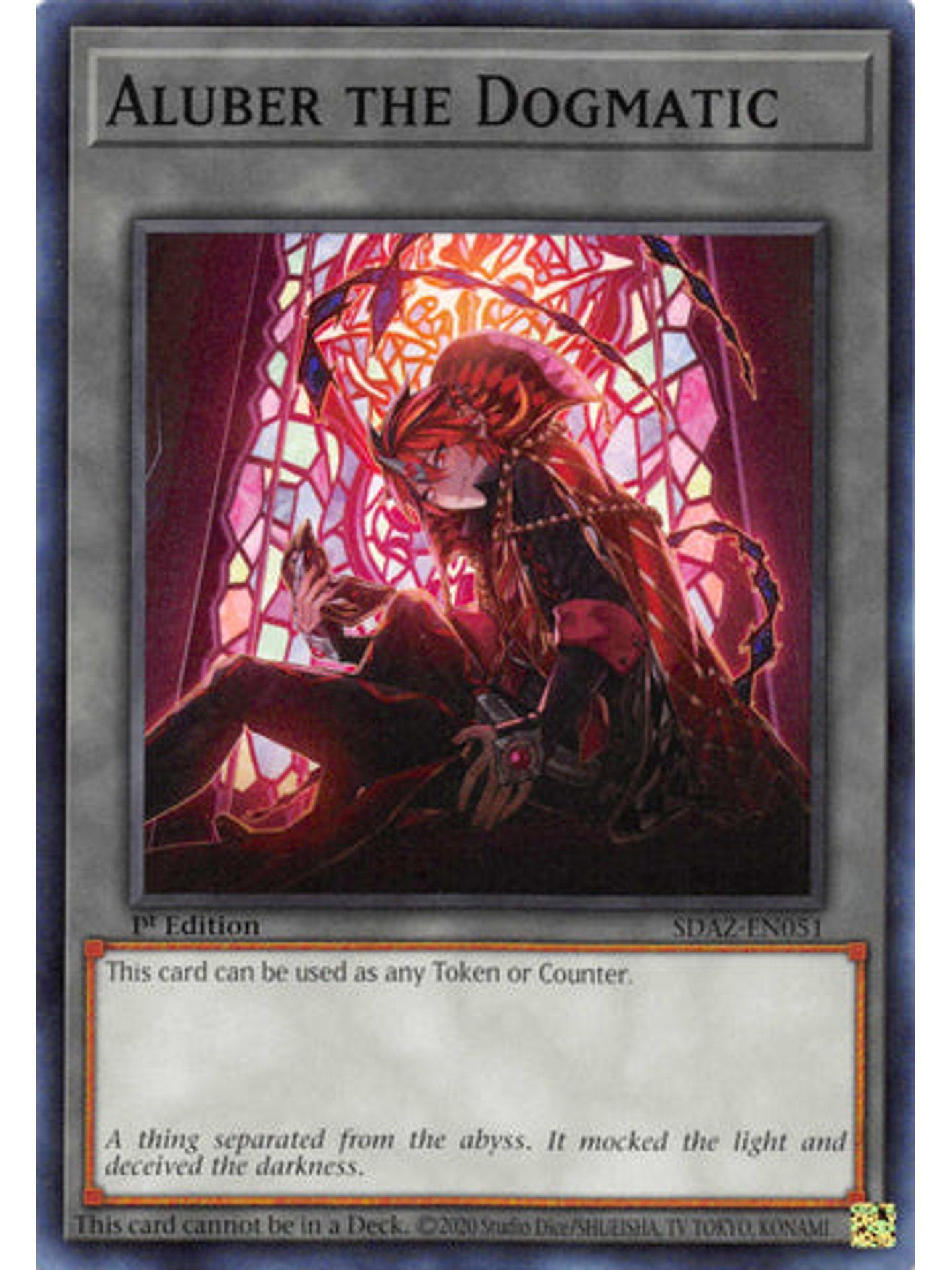 Aluber the Dogmatic - SDAZ-EN051 - Common 1st Edition 1