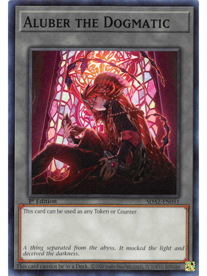 Aluber the Dogmatic - SDAZ-EN051 - Common 1st Edition 1