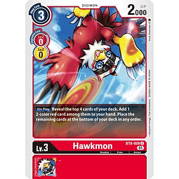 BT8-009 U Hawkmon 