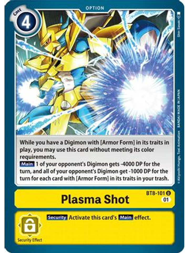 BT8-101 U Plasma Shot  1