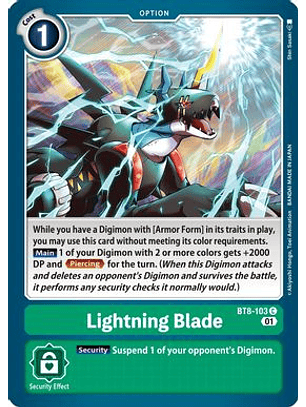 BT8-103 C Lightning Blade 