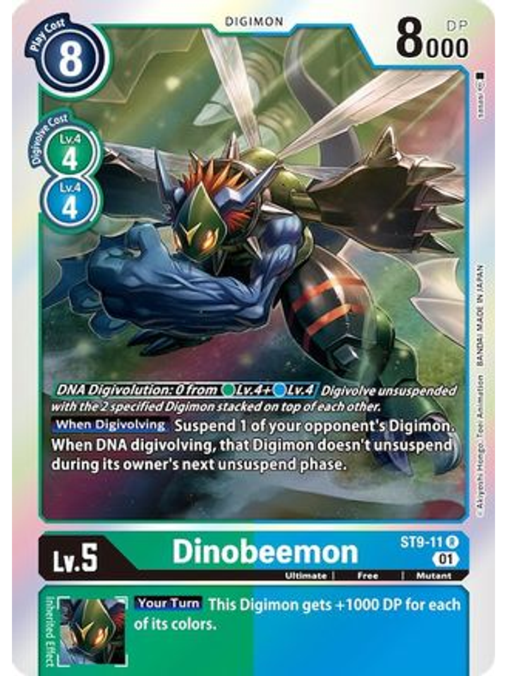 ST9-11 R Dinobeemon  1