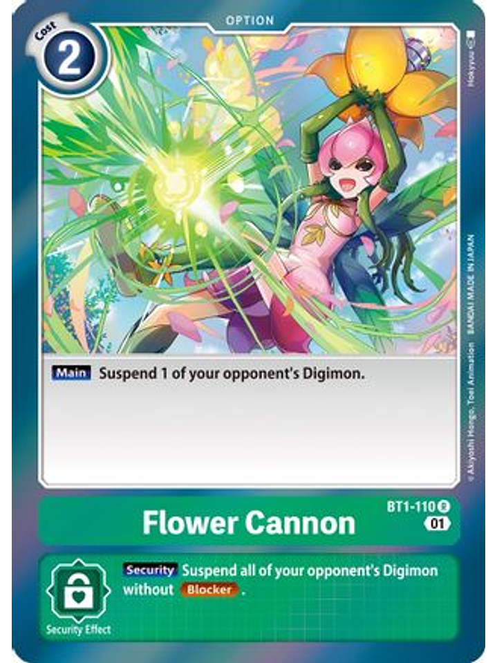 BT1-110 R Flower Cannon (Alternate Art) 1