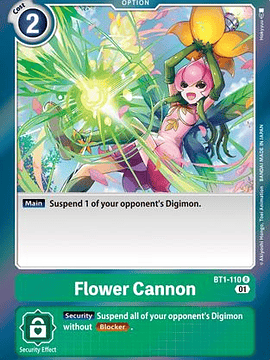 BT1-110 R Flower Cannon (Alternate Art)