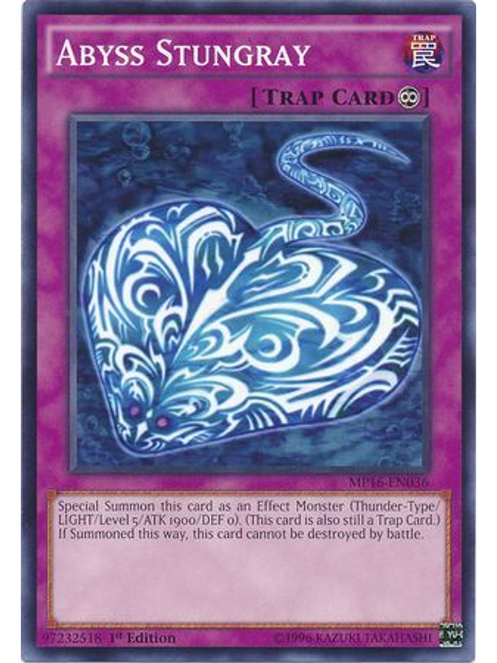 Abyss Stungray - MP16-EN036 - Common 1st Edition 1