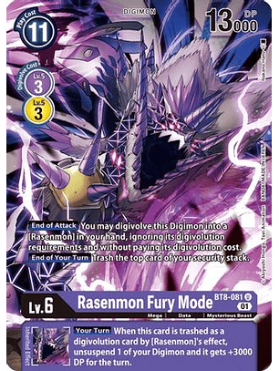 BT8-081 U Rasenmon Fury Mode 