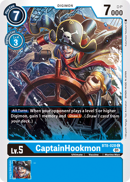 BT8-028 C CaptainHookmon 