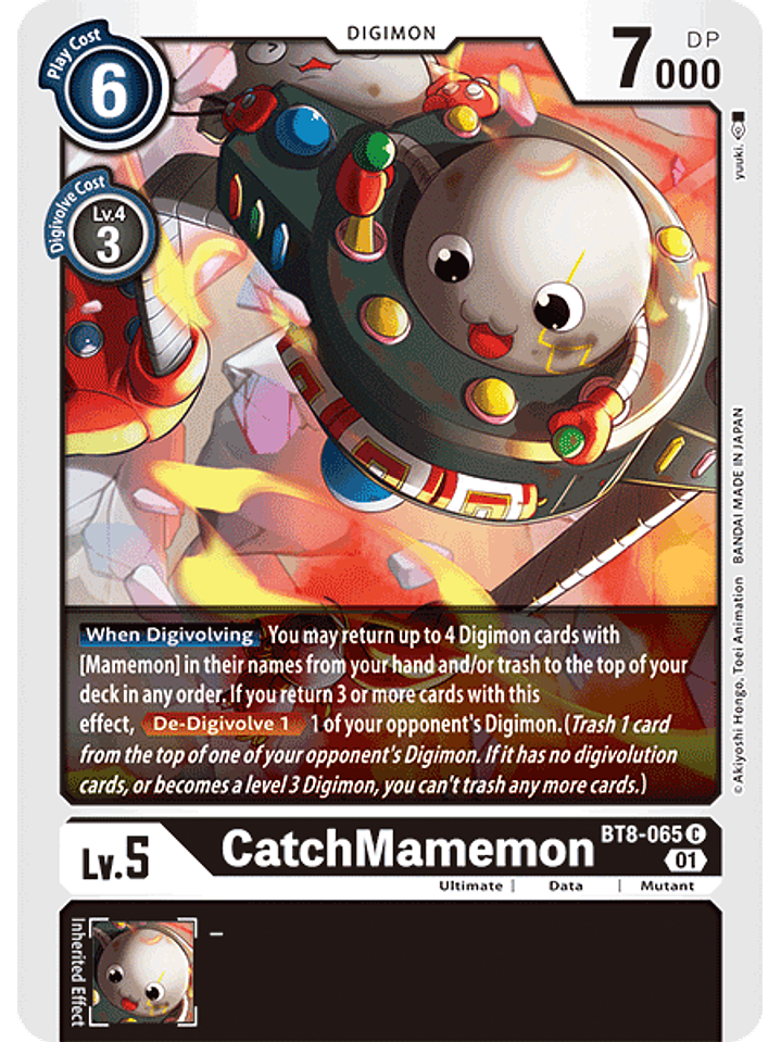 BT8-065 C CatchMamemon  1