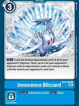 BT8-098 U Innocence Blizzard 