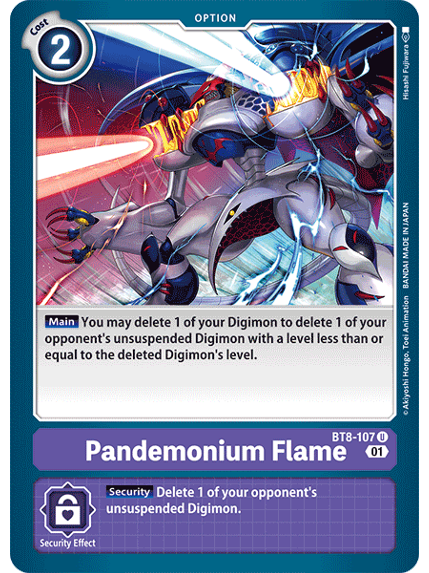 BT8-107 U Pandemonium Flame  1