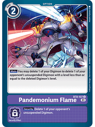 BT8-107 U Pandemonium Flame 