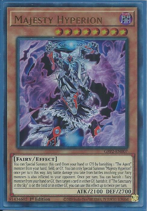 Majesty Hyperion - GFP2-EN007 - Ultra Rare 1st Edition