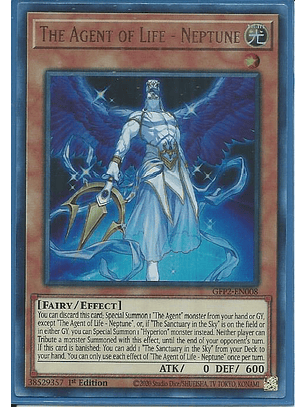 The Agent of Life - Neptune - GFP2-EN008 - Ultra Rare 1st Edition