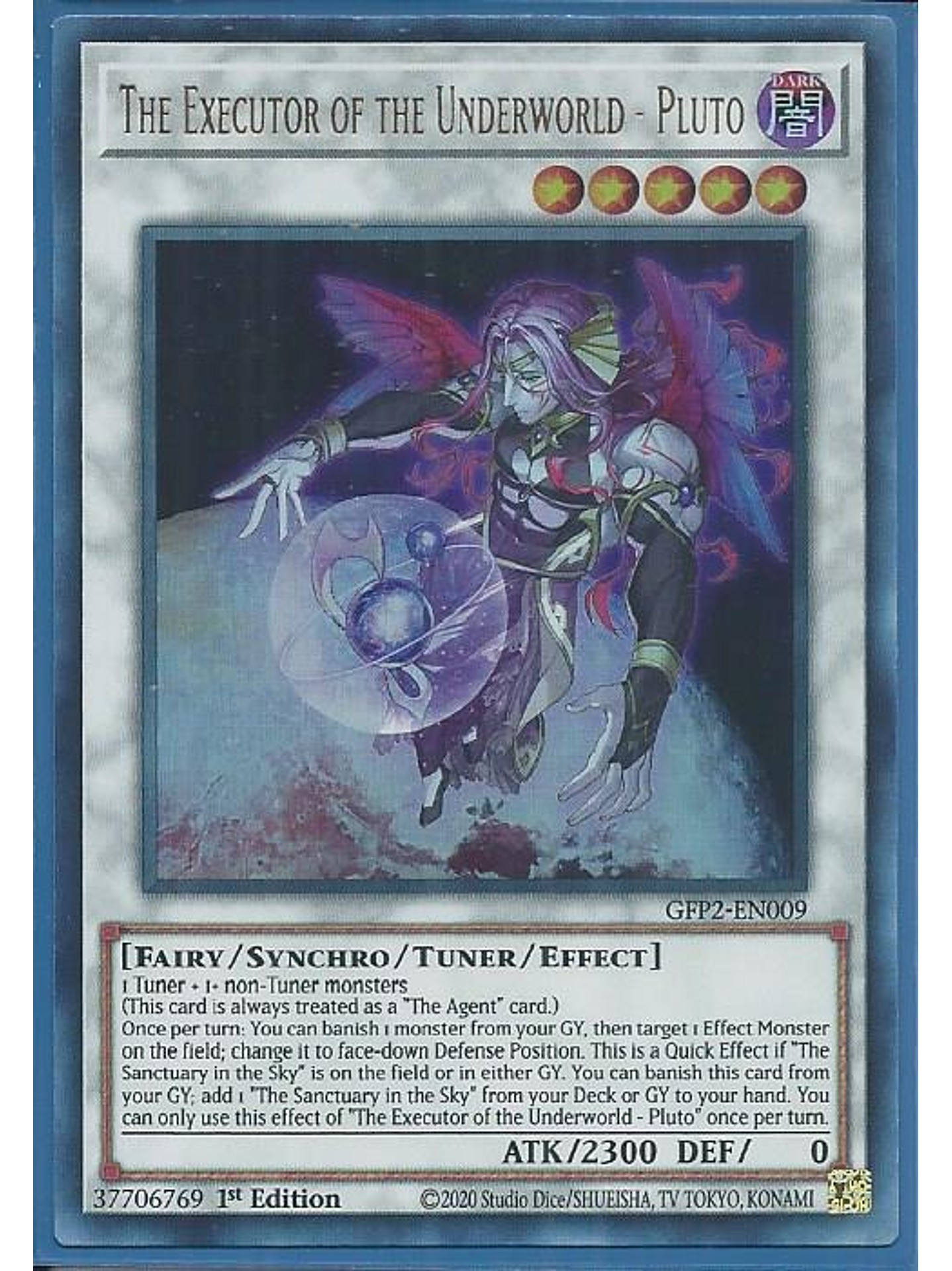 The Executor of the Underworld - Pluto - GFP2-EN009 - Ultra Rare 1st Edition 1