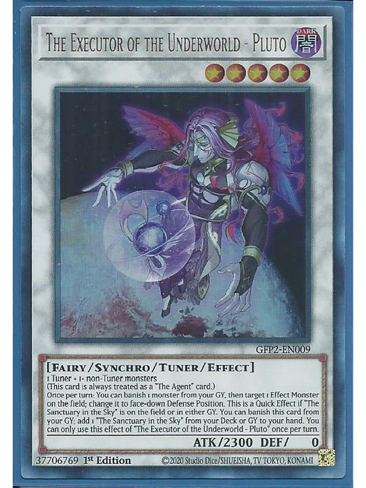 The Executor of the Underworld - Pluto - GFP2-EN009 - Ultra Rare 1st Edition 1