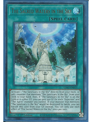 The Sacred Waters in the Sky - GFP2-EN013 - Ultra Rare 1st Edition