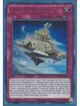 Fallen Sanctuary - GFP2-EN014 - Ultra Rare 1st Edition