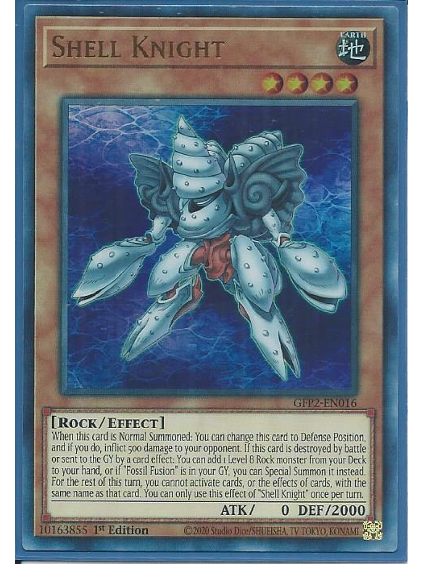 Shell Knight - GFP2-EN016 - Ultra Rare 1st Edition 1
