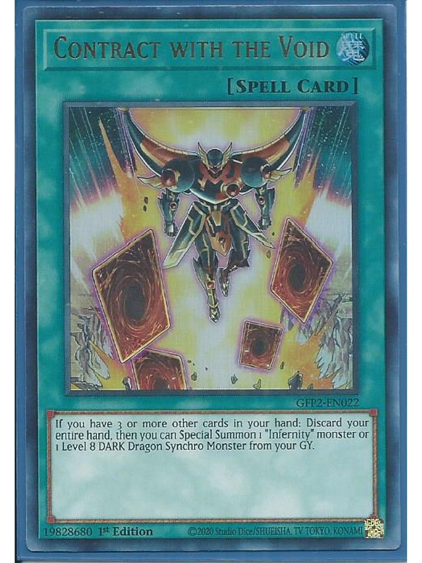 Contract with the Void - GFP2-EN022 - Ultra Rare 1st Edition 1
