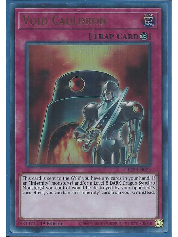 Void Cauldron - GFP2-EN023 - Ultra Rare 1st Edition 1